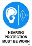 Mandatory - Hearing Protection Must be Worn